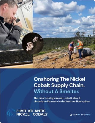 Onshoring North American Nickel-Cobalt white paper cover