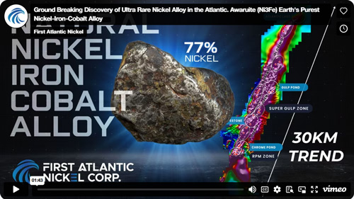 First Atlantic Nickel Video