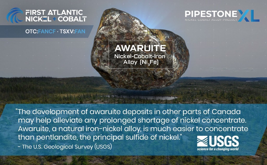 Awaruite — Nickel-Cobalt-Iron Alloy (Ni₃Fe)